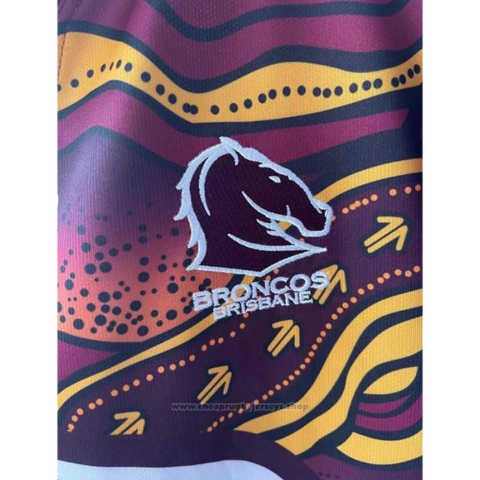 Brisbane Broncos Rugby Jersey 2021 Indigenous